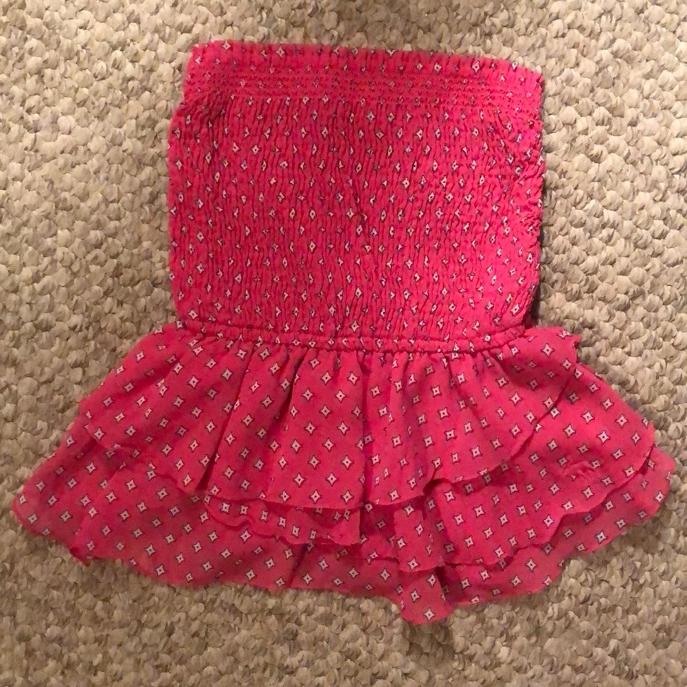 Abercrombie & Fitch pretty pink tube top